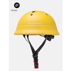 자전거 보호 헬멧 경량 통기성 밸런스 바이크 안전장비, 1개, 햇빛 옐로우 48-52cm