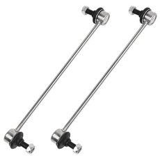 Batsugun 스태빌링크 스태빌라이저 링크 너트장착 차량용 프론트 좌우 세트 블랙