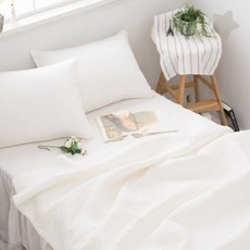 순면 워싱 얇은 여름 이불 침대 덮개 사계절 통풍 시원한 침구 안방 원룸 침실, 상세페이지 참조