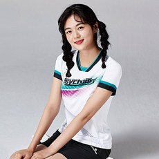 싸이코버드 PSY-6013 배드민턴 여성 반팔 티셔츠