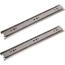 카빌록 2개 접이식 전체 신축 볼 베어링식 사이드 마운트 서랍 레일 정숙성, 카빌록 2개 접이식 전체 신축 볼 베어링식 사이드 마운