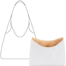 코치 브루클린 39 숄더백용 핸드백 오거나이저 인서트 맞춤형 핏 프리미엄 경량 방수 지갑 인서트 지퍼 포함(보르도 레드)