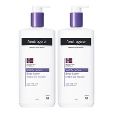 뉴트로지나 NEW 비져블리 리뉴 바디 로션, 450ml, 2개