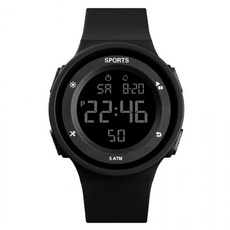 (GTS72164)액티온 방수 전자 손목시계(블랙)