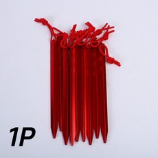 텐트 고정 레드 Y형 핀 텐트팩 탄트고정 삼각텐트팩