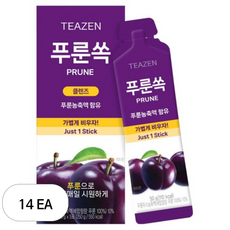 티젠 푸룬쏙 5포, 250g, 14개