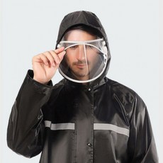 오토바이 방수 우비 레인 상하 바이크 비옷 배달 오토 우비 자전거 우의 크 세트 용 바이 dew+808WQ