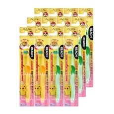 日本 麗奇 REACH 神奇寶貝 皮卡丘 兒童牙刷 (精靈寶可夢 Pokemon), 1個, 單支1-6歲皮卡丘兒童牙刷(顏色隨機)