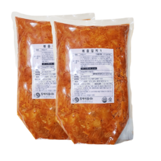 일미 볶음김치 2kg 2개, 1세트