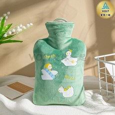 VO17 可愛造型熱水袋, 1個, 小鴨(1000ML)