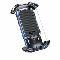 그로스픽 흔들림방지 자전거 핸드폰 거치대, 1개, 블랙