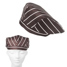 DN 베레모 주방모자 급식 카페 유니폼 위생 조리 브라운