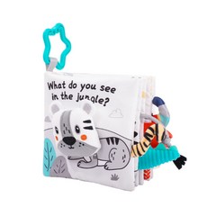 Baby Studio 嬰兒啟蒙立體布書 撕不爛, 叢林