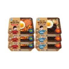 대림선 옛날도시락 볶음밥, 6개, 256g