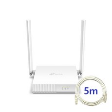티피링크 TL-WR820N＋랜선 5M 세트 와이파이 유무선 공유기, 1개