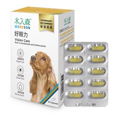 木入森 MORESON 好眼力 獸醫推薦, 1個, 改善淚液/眼睛健康, 30顆