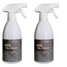 시멘트제거제 에코트 포로 계열 Foro 시멘트스케일제거제 백화제거제 작업붓 증정 시멘트제거, 500ml, 2개