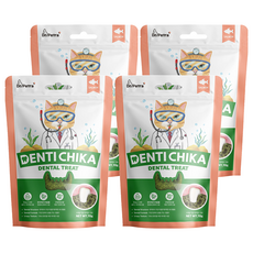 Dr.Petra 沛特拉醫生 貓咪潔牙餅, 鮭魚口味, 4包, 70g