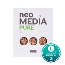 프리미엄 네오 미디어 퓨어 L ( 1리터 지퍼백포장 ) 중성 여과재, 1개