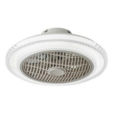 XINGMU 興沐 吸頂式取暖風扇燈 LED吊扇燈 冬夏兩用 臥室客廳靜音節能燈具, 白色53公分冷暖款
