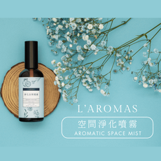 L'AROMAS 空間淨化噴霧, 1件, 100 ㎖ / 3.28 盎司, 空間淨化