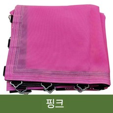 트램폴린 매트 방방이 라운드 커버 점핑팰리스 전용 사각 부품 대형, C. 링 48개 1.66X1.66m 핑크