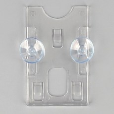 자동차 차량 앞유리 부착 주차 안내 명함 종이 꽂이 케이스