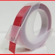 MT 모텍스 또각이 리필테이프 9mm 엠보싱 빨강 장식 다꾸용품