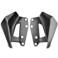 사이드 윈드쉴드 윈드스크린 윈드 쉴드 디플렉터, 3. 검정색