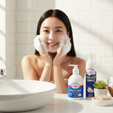 스웨덴리퀴드에그팩 젤타입 300ml + 버블타입 200ml 1세트 피부타입 맞춤클렌징 팩겸용