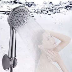 강력한 수압 5단 분사조절 욕실 샤워기 헤드 샤워기헤드 샤워헤드 수압상승샤워기헤드