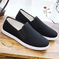 발편한 드라이빙 요트화 남성 쿵푸화 미끄럼방지 작업화 슬립온