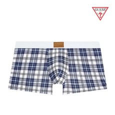 게스 속옷 언더웨어 네이비체크 화이트 밴딩 남성드로즈 ODMDR291NY SWI934 OOV924