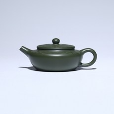 宜興 綠泥 紫砂壺, 1個, 橄榄绿