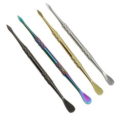 Jiozermi 4팩 왁스 조각 도구 스테인리스 스틸 양면 목재왁스점토도자기용 액세서리4가지 색상 2863418