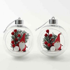 투명장식볼 성탄절