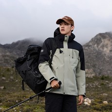 全熱封無縫壓膠真防水衝鋒衣外套，防風防水保暖三合一衝鋒衣，秋冬滑雪機能外套