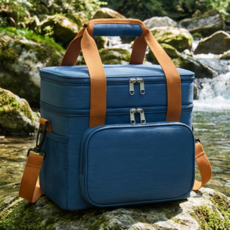 클라리브 피크닉 보온 보냉 쿨러백, 네이비