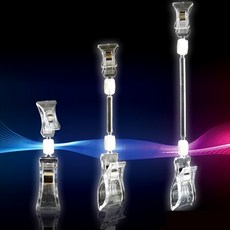 POP 선반클립 쇼카드진열 전시 집게 선반 광고 가갹표 네임텍 메모지 메모꽂이, A S