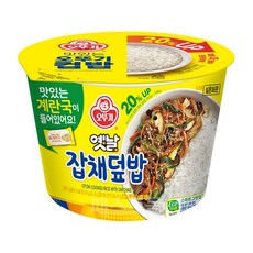 오뚜기옛날 즉석국 컵밥 옛날잡채덮밥, 241.5g, 1개