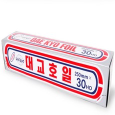 은박호일 3개 가정용랩 포장호일