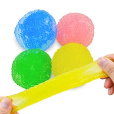 티토 아이스캔디 크런치 슬랑이 스트레스볼 말랑이 슬라임 시퀴시 피젯토이, 1개, 50g, 핑크