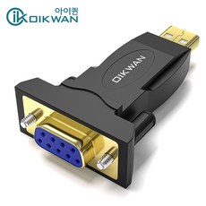 USB TO DB9 F/M 시리얼/RS232 변환 젠더 컨버터(대량 주문제작 가능), 1개, USB TO DB9/F 시리얼 변환 컨버터