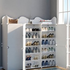 GAPANG 輕巧好看的鞋架置物架, 白T