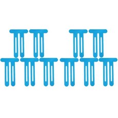 T자형 점착 시트형 테이프 통기성 스포츠 테이프 10개, 1세트
