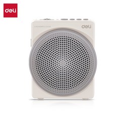得力LT910/LT911小蜜蜂擴音器教師上課用擴音器導遊小喇叭揚聲器, 1個, 灰色/LT910