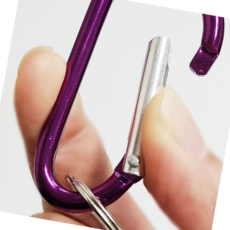 카라비너 고리링 캠핑 열쇠고리 소 등산배낭, 본상품