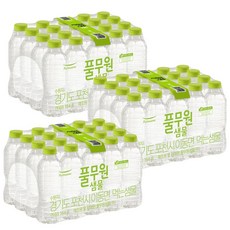 풀무원샘물 무라벨 생수 500ml, 60개