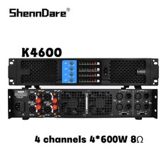 SHENNDA 디지털 파워 오디오 파워 오디오 서브우퍼 스피커 시스템 채널 스테레오 출력, 4 channels 4x600W