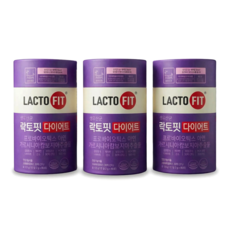 락토핏 다이어트 유산균, 120g, 3개